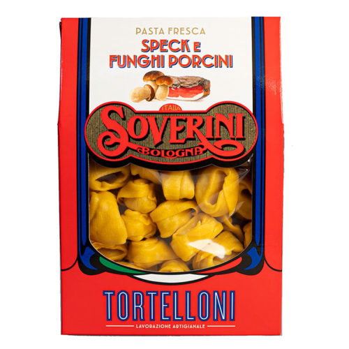 Tortelloni Speck Funghi Soverini